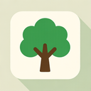 icon_science_tree_flat_design icon preview
