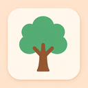 icon_science_tree_flat_pastel icon preview