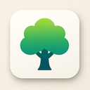 icon_science_tree_gradient icon preview