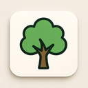 icon_science_tree_minimalist icon preview