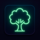 icon_science_tree_neon icon preview