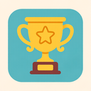 icon_science_trophy_flat_pastel icon preview