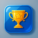 icon_science_trophy_glassy icon preview