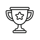 icon_science_trophy_line_art icon preview