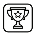icon_science_trophy_monochrome icon preview
