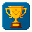 icon_science_trophy_sharp_edges icon preview
