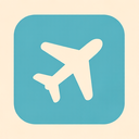 icon_software_airplane_flat_pastel icon preview