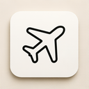 icon_software_airplane_minimalist icon preview