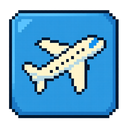icon_software_airplane_pixel_art icon preview