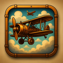 icon_software_airplane_steampunk icon preview