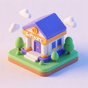 icon_software_bank_3d_isometric icon preview