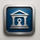 icon_software_bank_metallic icon preview
