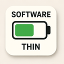 icon_software_battery_thin icon preview