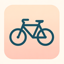 icon_software_bicycle_flat_pastel icon preview