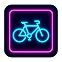 icon_software_bicycle_neon icon preview
