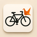 icon_software_bicycle_origami icon preview