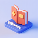 icon_software_book_3d_isometric icon preview