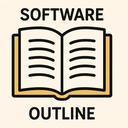 icon_software_book_outline icon preview