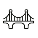 icon_software_bridge_minimal_outline icon preview