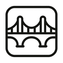 icon_software_bridge_monochrome icon preview