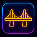 icon_software_bridge_neon icon preview