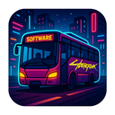 icon_software_bus_cyberpunk icon preview