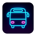 icon_software_bus_neon icon preview