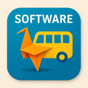 icon_software_bus_origami icon preview