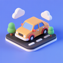 icon_software_car_3d_isometric icon preview