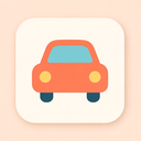 icon_software_car_flat_pastel icon preview