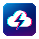 icon_software_cloud_digital_glitch icon preview