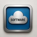 icon_software_cloud_metallic icon preview