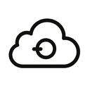 icon_software_cloud_monochrome icon preview
