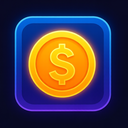 icon_software_coin_glow_effect icon preview