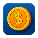 icon_software_coin_sharp_edges icon preview