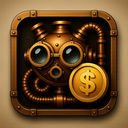 icon_software_coin_steampunk icon preview
