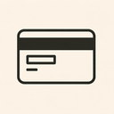 icon_software_credit_card_minimalist icon preview
