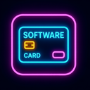 icon_software_credit_card_neon icon preview