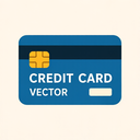 icon_software_credit_card_vector icon preview
