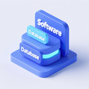 icon_software_database_3d_isometric icon preview