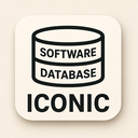 icon_software_database_iconic icon preview