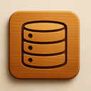 icon_software_database_wooden icon preview
