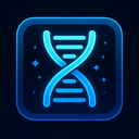 icon_software_dna_strand_futuristic icon preview