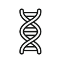icon_software_dna_strand_minimal_outline icon preview