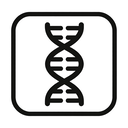 icon_software_dna_strand_monochrome icon preview