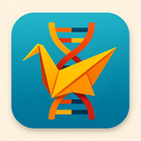 icon_software_dna_strand_origami icon preview