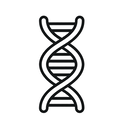 icon_software_dna_strand_outline icon preview
