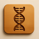 icon_software_dna_strand_wooden icon preview