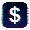 icon_software_dollar_sign_digital_glitch icon preview