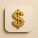 icon_software_dollar_sign_elegant icon preview